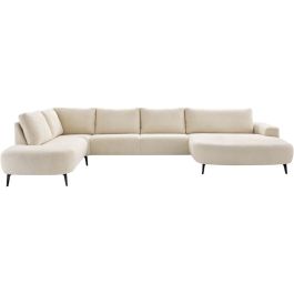 Hoeksalon links Davanti HR-zitting beige