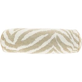 Sierkussen Foglia 15x45cm rol lichtgrijs