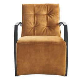 Zetel Metal cognac