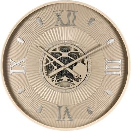 Klok Nimar metaal rond 80cm taupe dessin 55