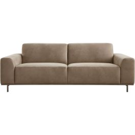 3 zit Pantini microleder bruin excellent comfort