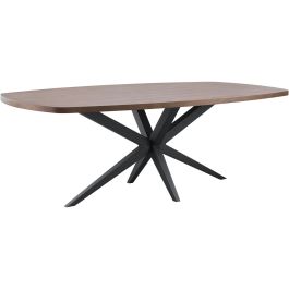 Uitschuifbare eettafel Mascaro 180/238x102 cm Deens ovaal