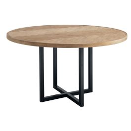 Eettafel Vinito 140 cm rond eiken fineer naturel