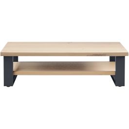 Salontafel Verato eikenhout 140x70 cm rechthoekig naturel grey