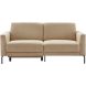 2,5 zit Moscato koudschuim beige relaxfunctie links