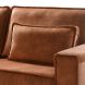 Hoeksalon links Pomonte velvet bruin premium comfort