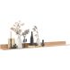 Wandplank Paranno 21x220 cm bruin