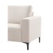 Hoeksalon Links Fabria beige basic comfort