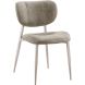 Eetkamerstoel Gomba velvet beige