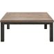 Salontafel Hevano eikenhout 100x100 cm vierkant moose