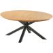 Salontafel Aska teakhout 90 cm rond naturel brushed