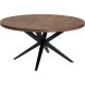 Uitschuifbare eettafel Mascaro 130/170x130 cm rond