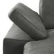 Hoeksalon rechts Tusari microleder antraciet premium comfort