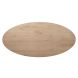 Eettafel Tavolo eikenhout 260x125 cm ovaal naturel grijs