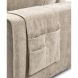 Hoeksalon rechts Licato taupe relaxfunctie excellent comfort poef