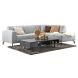 Salontafel Nero 67x135 cm rond noir
