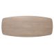 Eettafel Tavolo eikenhout 240x100 cm Deens ovaal lichtbruin