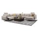 Hoeksalon Linoza naturel relaxfunctie links premium comfort
