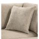 Hoeksalon links Licato taupe relaxfunctie excellent comfort poef