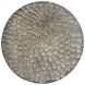 Wandornament Pictura 100 cm rond grijs
