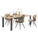 Eetkamerstoel Castione microvezel taupe