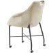 Eetkamerstoel Lucide microvezel zandbeige