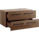 Wandkast Sistema 226x88x45 cm donkerbruin