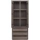 Opbergkast Lavio (86 cm) eiken grafiet