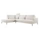 Hoeksalon links Ansio beige basic comfort