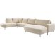 Hoeksalon links Davanti HR-zitting beige