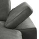 Hoeksalon links Tusari microleder antraciet excellent comfort