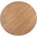 Eettafel Romaro teakhout 130 cm rond mix rough