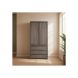 Opbergkast Lavio (86 cm) eiken grafiet