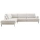 Hoeksalon links Ansio beige basic comfort