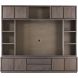Tv-wandmeubel Lavio grafiet eikenhout 242 cm