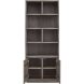 Boekenkast Lavio (86 cm) eiken grafiet