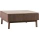 Salontafel Arrosto eikenhout 90x90 cm vierkant Dark Roast