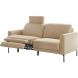 2,5 zit Moscato koudschuim beige relaxfunctie links