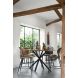 Bartafel Romaro 130x80 cm rechthoekig teak mix rough
