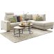Salontafelset Lunata 55 en 75 cm rond barley