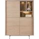 Opbergkast Famosa bruin 136x102x45 cm