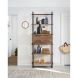 Wandkast Sistema 226x88x45 cm donkerbruin