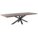 Eettafel Tavolo eikenhout 280x110 cm rechthoekig grijs