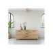 Dressoir Paranno 77x165x42 cm bruin