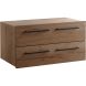 Wandkast Sistema 226x88x45 cm donkerbruin