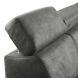 Hoeksalon rechts Tusari microleder antraciet premium comfort