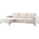 Hoeksalon Links Fabria beige basic comfort