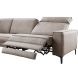 Hoeksalon links Barrio bruin relaxfunctie excellent comfort