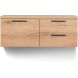 Tv-meubel Paranno 110 cm bruin