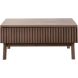Salontafel Arrosto eikenhout 90x90 cm vierkant Dark Roast